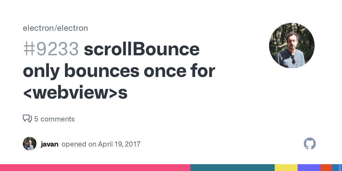 scrollBounce only bounces once for <webview>s
