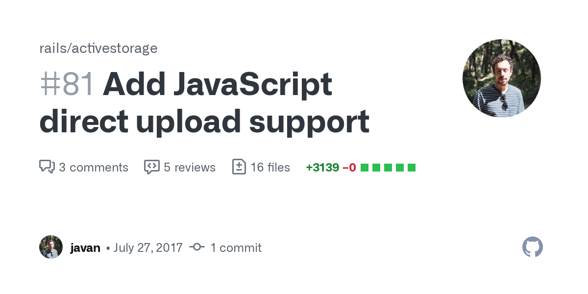 Add JavaScript direct upload support